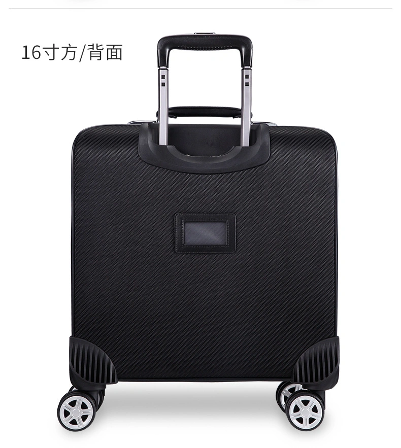 16"20"22" Inch Waterproof Oxford PU Leather Wheeled Trolley Business Travel Luggage Boarding Suitcase Bag Case (CY9957)