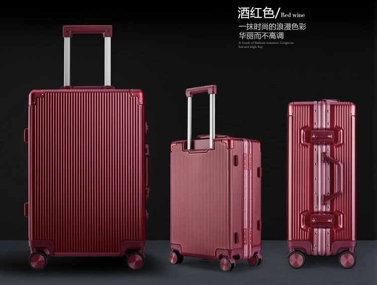 Fashion Quality ABS+PC 20"24"29" Inch Wheeled Trolley Luggage Business Leisure Travel Draw-Bar Boarding Suitcase Bag Box Case (CY6856)