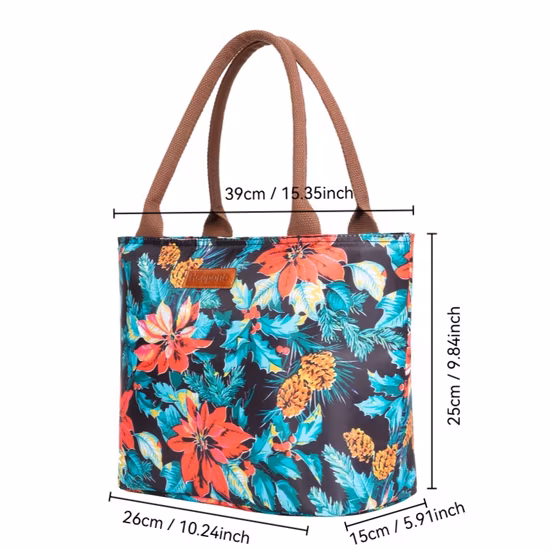 Panier à provisions pliant refroidisseur cadre en aluminium refroidisseur pliable sac de pique-nique sac de panier d'épicerie sac fourre-tout isolé